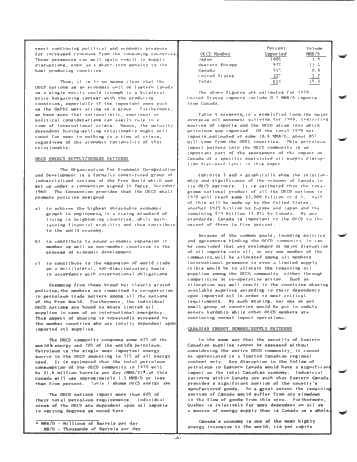 Canadian Oil Security and the Impact of Supply Disruptions Page 4