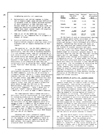 Canadian Oil Security and the Impact of Supply Disruptions Page 7
