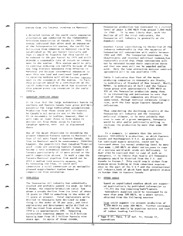 Canadian Oil Security and the Impact of Supply Disruptions Page 9