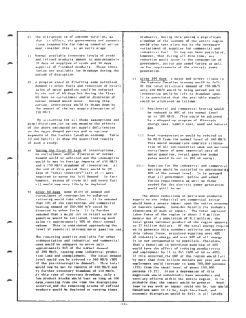 Canadian Oil Security and the Impact of Supply Disruptions Page 11
