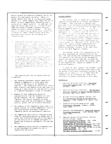 Canadian Oil Security and the Impact of Supply Disruptions Page 14