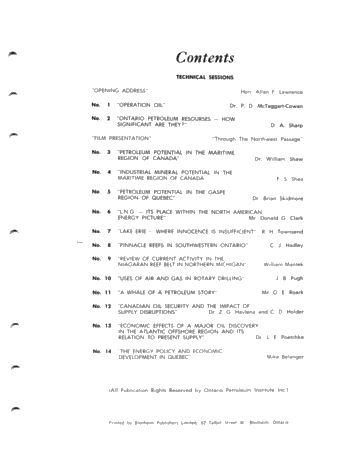 Nineth Annual Conference Page 1