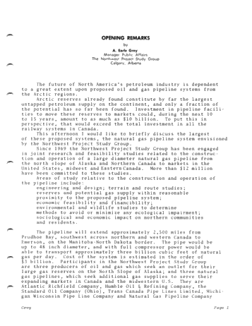 Opening Remarks Page 1