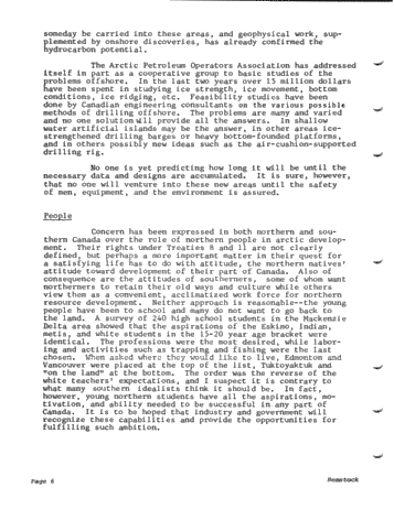 Petroleum Industry Problems and Environment Protection in The Arctic Page 6
