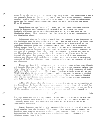 Electrical and Hydraulic Flow Properties of Appalachian Petroleum Reservoir Rocks Page 7