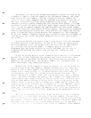 Electrical and Hydraulic Flow Properties of Appalachian Petroleum Reservoir Rocks Page 9