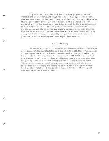 Vibroseis Exploration Techniques Page 27