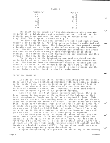 The Movement of Natural Gas Liquids From Western Canada to Ontario Page 4
