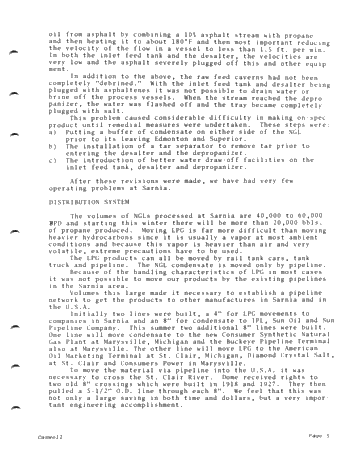 The Movement of Natural Gas Liquids From Western Canada to Ontario Page 5