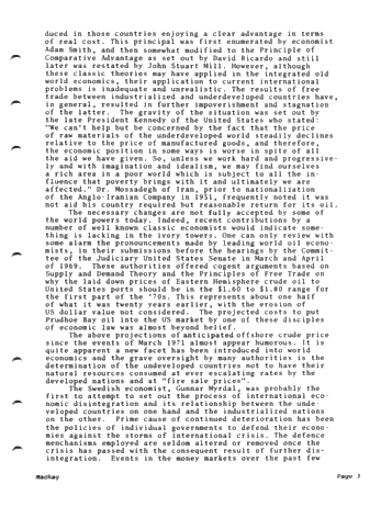 World Energy Resources - Their Sovereignty and Distribution Page 3