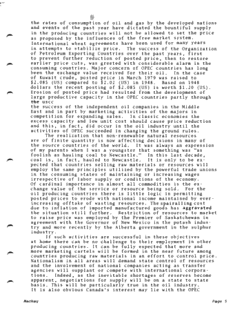 World Energy Resources - Their Sovereignty and Distribution Page 5