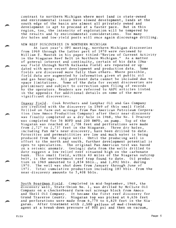 Silurian Reef Exploration in Michigan Page 5