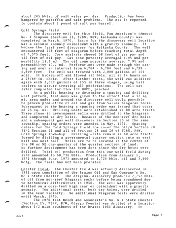 Silurian Reef Exploration in Michigan Page 7
