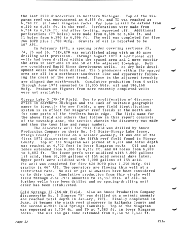 Silurian Reef Exploration in Michigan Page 12