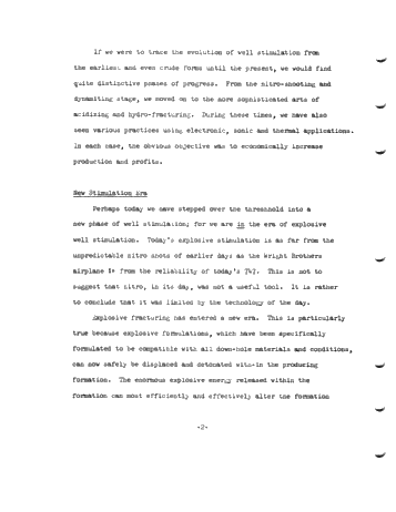 Explosive Well Stimulation Page 2