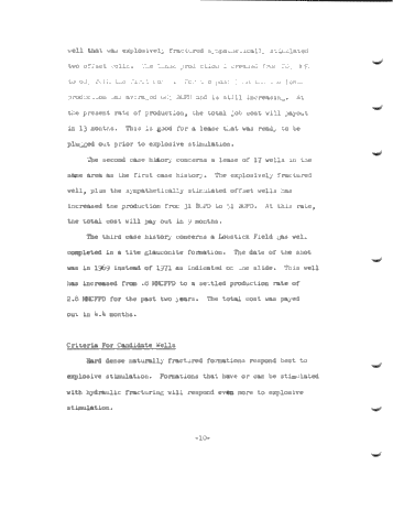 Explosive Well Stimulation Page 10