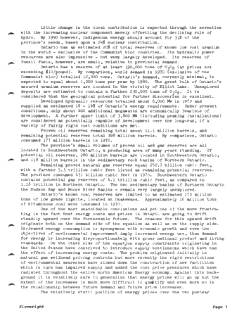 Energy in Ontario: Problems and Solutions Page 3