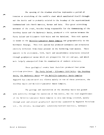The Canadian Arctic and Magnorth's Involvement Page 5