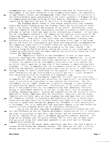 Evolving Role of the International Joint Commission in Pollution Control Page 3