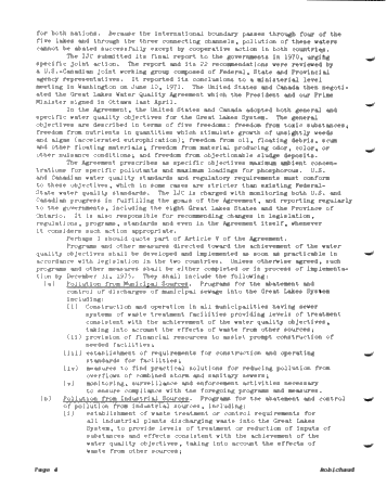 Evolving Role of the International Joint Commission in Pollution Control Page 4