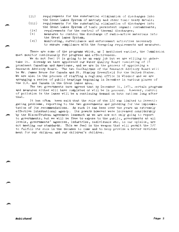Evolving Role of the International Joint Commission in Pollution Control Page 5