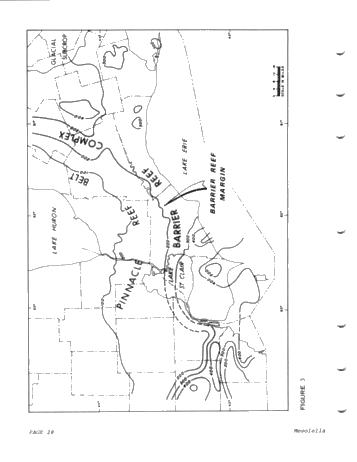 Reciprocal Deposition Within Niagara and Early Cayugans Carbonates and Evaporates Northern Michigan Basin Page 28