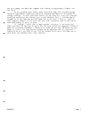 Oil and Gas Activities in the Offshore Page 7