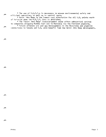 The Development of Saint John Deep Page 5