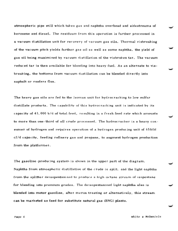 The Come-By-Chance Refinery Project Page 6