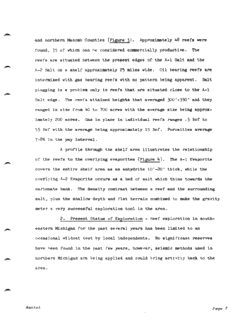 Niagaran Pinnacle Reefs in Michigan Page 11