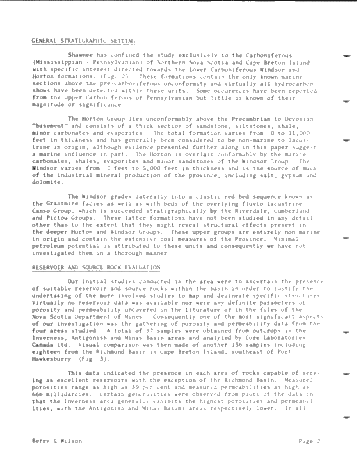 Petroleum Potential in the Carboniferous of Nova Scotia Page 2