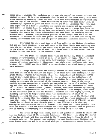 Petroleum Potential in the Carboniferous of Nova Scotia Page 3