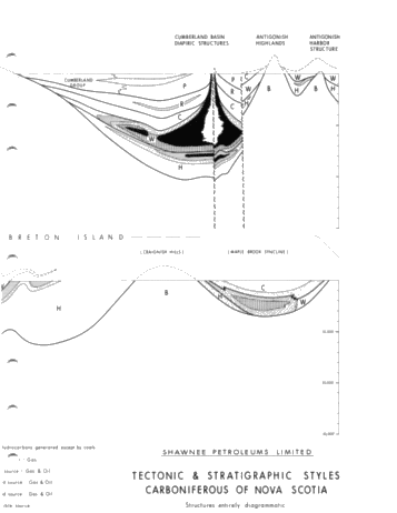 Petroleum Potential in the Carboniferous of Nova Scotia Page 13