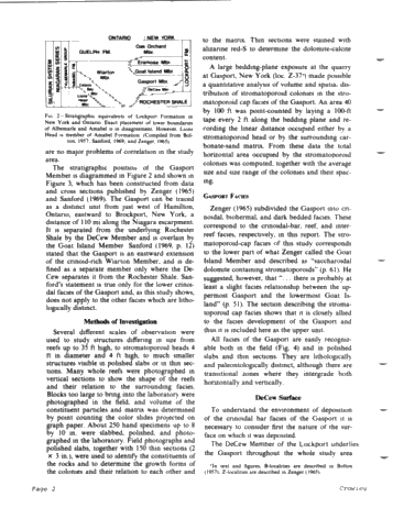 Middle Silurian Patch Reefs in Gasport Member New York Page 2