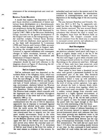 Middle Silurian Patch Reefs in Gasport Member New York Page 15