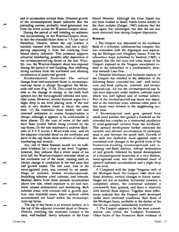 Middle Silurian Patch Reefs in Gasport Member New York Page 17
