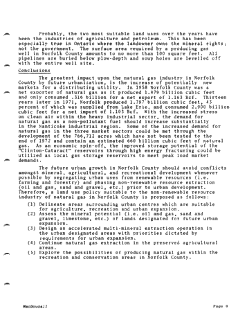 The "Clinton-Cataract Potential of Norfolk County - How Significant is it? Page 9