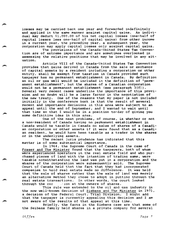 Taxes - The Canadian Viewpoint Revisited Page 7