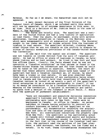 Taxes - The Canadian Viewpoint Revisited Page 9