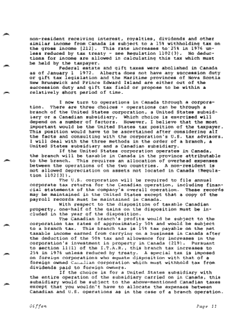 Taxes - The Canadian Viewpoint Revisited Page 11