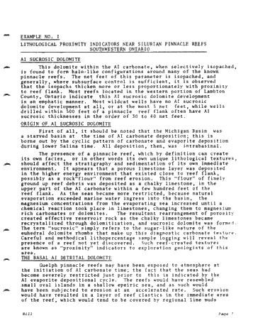 Lithological Indicators of Reservoir Reservoir Proximity Southwestern Ontario Page 9