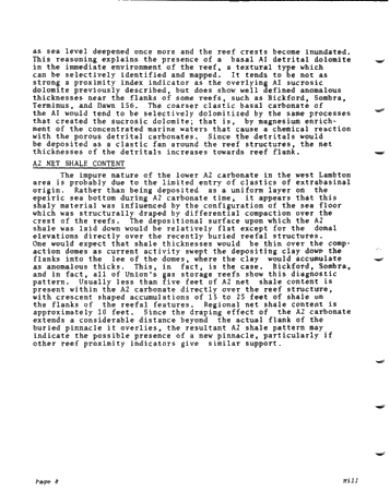 Lithological Indicators of Reservoir Reservoir Proximity Southwestern Ontario Page 10