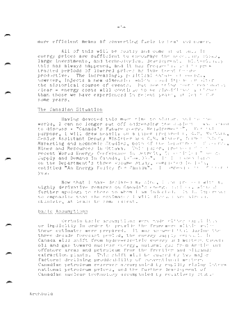 Canada's Future Energy Requirements Page 7