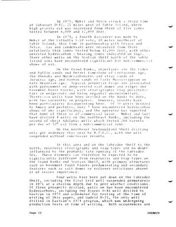 Canadian East Coast Offshore Exploration for Oil and Gas Page 12