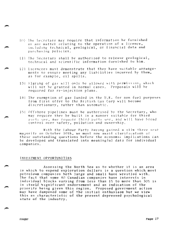 North Sea Developments Page 17