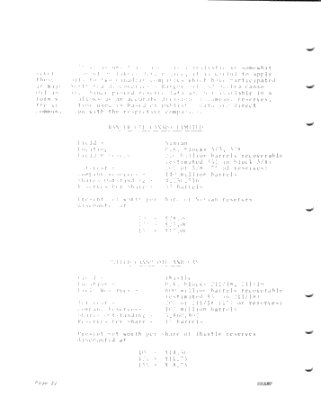 North Sea Developments Page 22
