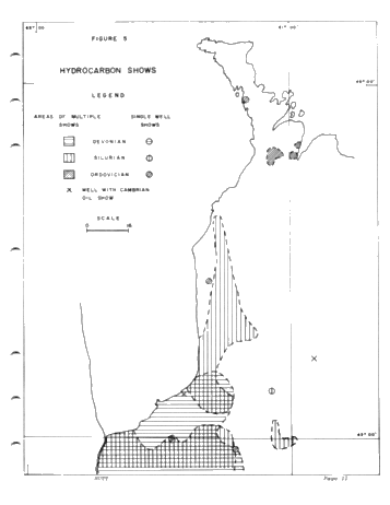 Geology & Hydrocarbon Potential of the East Shore of Lake Huron Page 11
