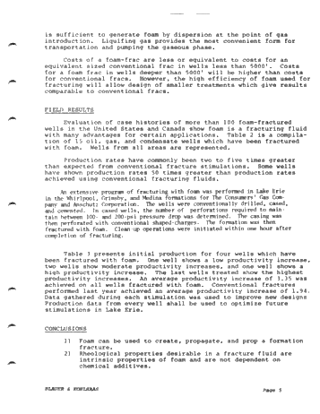 Foam Fracturing - an Innovation in Formation Stimulation Page 5