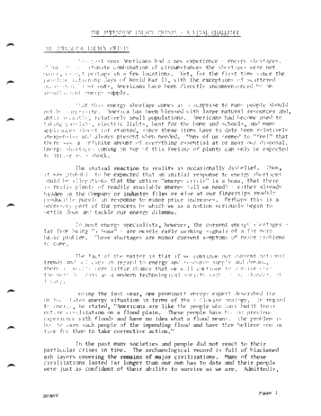 The Impending Energy Crisis: A Vital Challenge Page 3