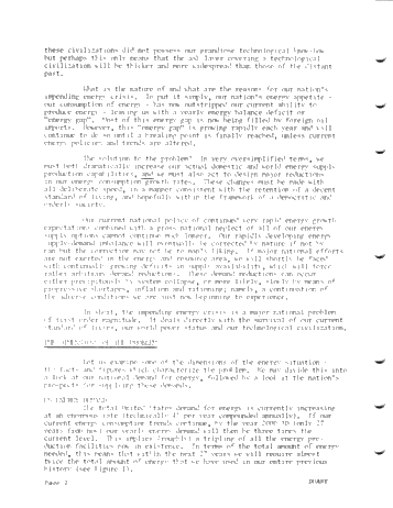 The Impending Energy Crisis: A Vital Challenge Page 4